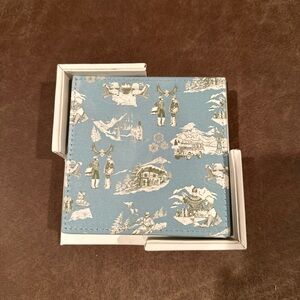 Katie Kime Après Ski Coaster Set